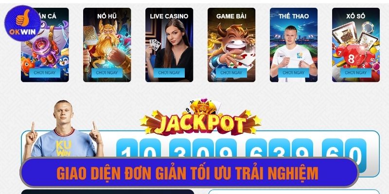 Giao diện đơn giản - Điểm nhấn đặc biệt thu hút của Kuwin  