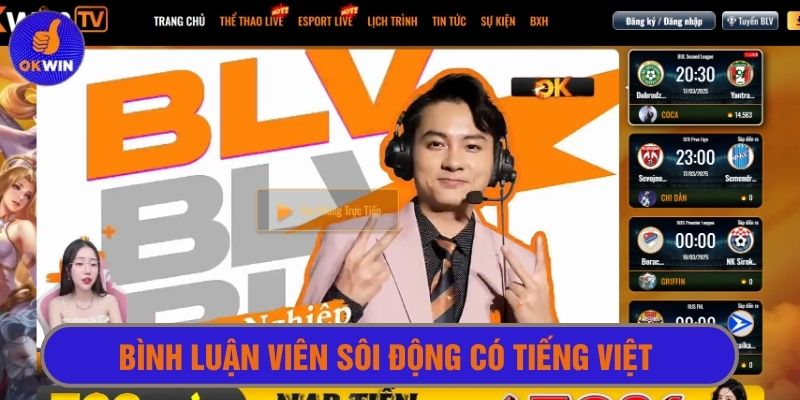 Bình luận sôi động có hỗ trợ Tiếng Việt 