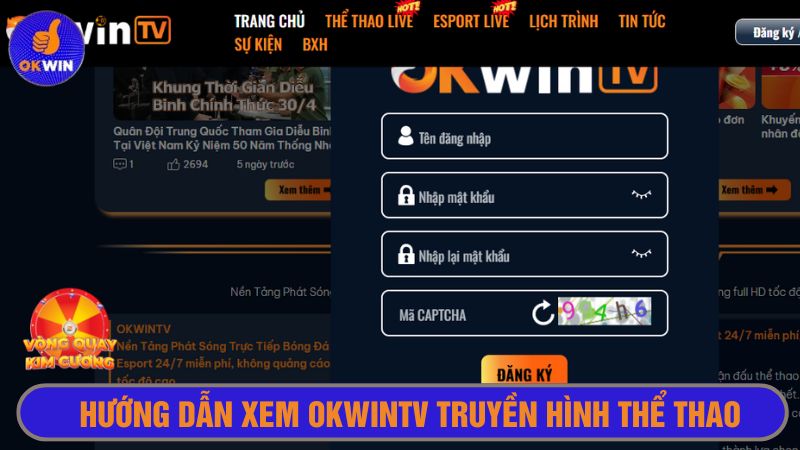 Tạo tài khoản Okwintv nhanh chóng và tiện lợi 
