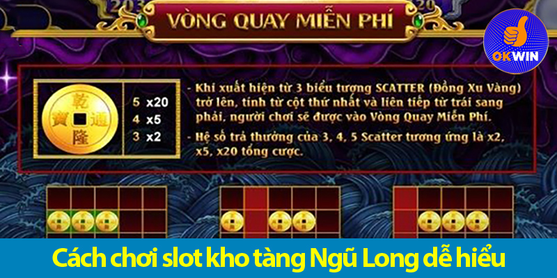 Cách chơi nổ hũ kho tàng Ngũ Long đơn giản dễ trúng hũ to