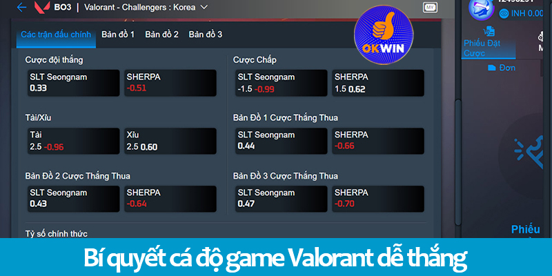 Quy tắc cá độ game Valorant và bí quyết chơi luôn thắng 2025