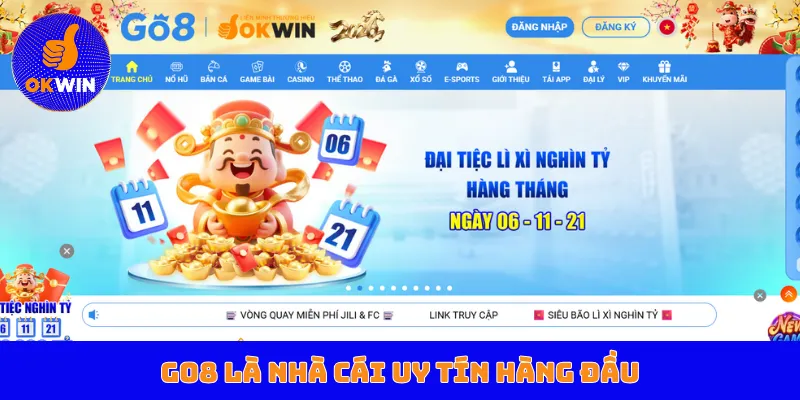GO8 là nhà cái uy tín hàng đầu