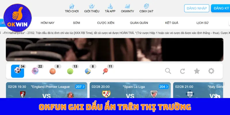 OKFUN ghi dấu ấn trên thị trường